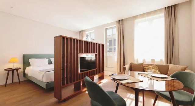 Студия Premium с видом на улицу RIBEIRA FLORES 59 Downtown Apartments