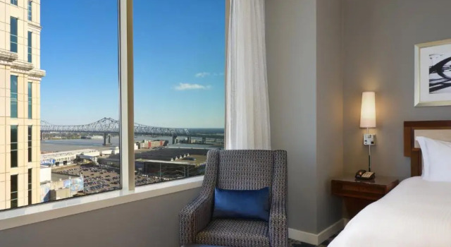 Двухместный номер Luxury с видом на реку Loews New Orleans Hotel