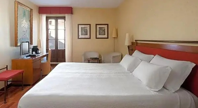 Номер Superior с красивым видом из окна NH Collection Salamanca Palacio de Castellanos