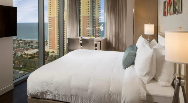 Студия с видом на океан Residence Inn Miami Sunny Isles Beach