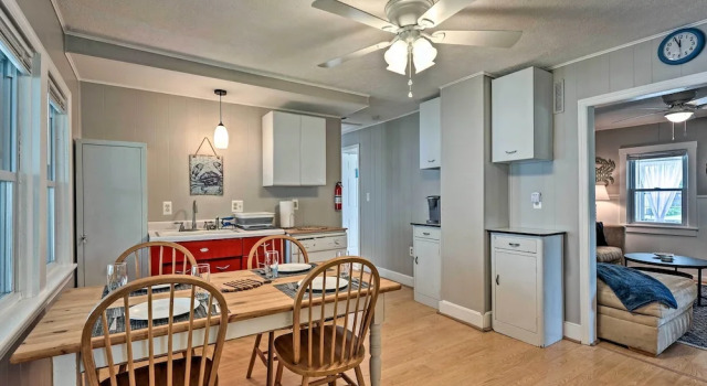 'the Blue Crab Cottage' - 3 Blocks From The Beach!, Buchen Sie Ferienhaus Colonial Beach Virginia