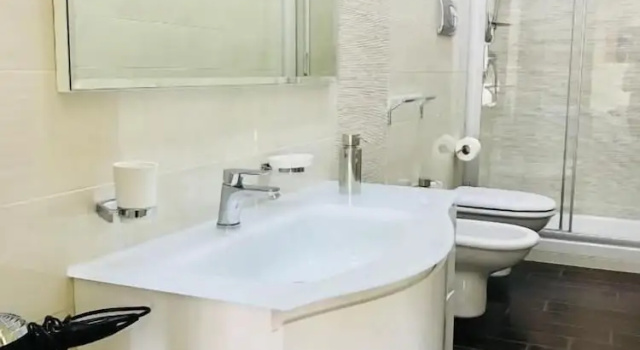 Четырёхместный семейный номер Standard с видом на город B&B Villa Roma