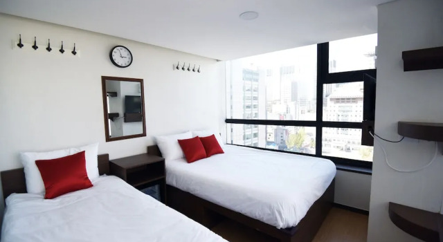 Трёхместный номер Standard 57 Myeongdong Hostel