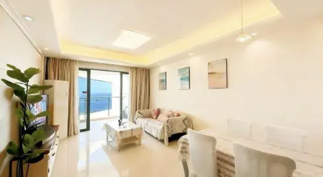 Люкс Haikou Henghaikou Bay Renaissance Seaview Hotel Apartment