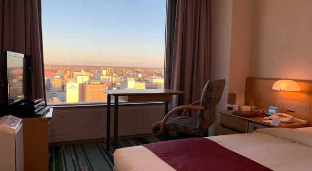 Standard Einzel Zimmer Kushiro Prince Hotel