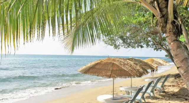 Апартаменты Coqui #7 at Rincon Beach, beach gate, sea view balcony, pool
