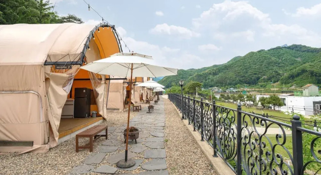 Mungyeong The Most Glamping, Забронировать Кемпинг Отели провинции Кёнсан-Пукто 3 звезды, 3*