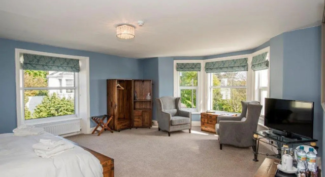 Люкс с видом на море Baie Mooar House, Boutique B&B