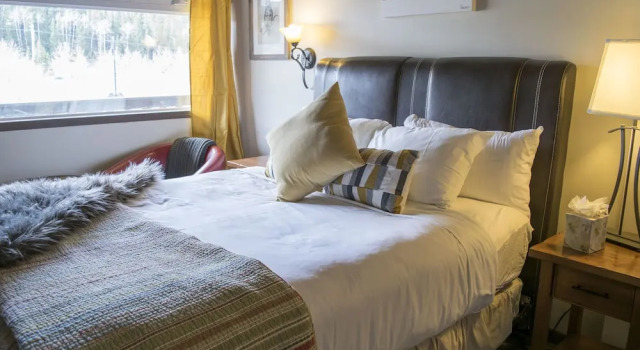 Двухместная студия Standard с видом на горы Yamnuska Suites