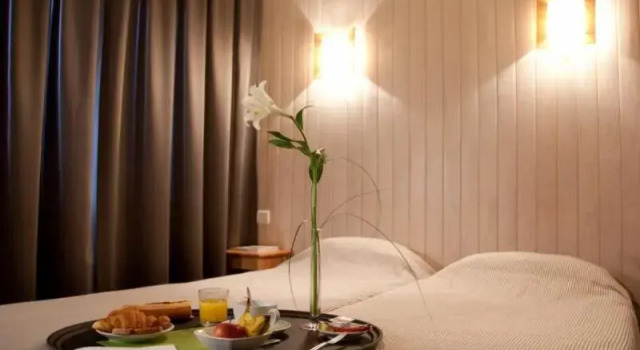 Номер Standard Logis Hôtel Le Relais