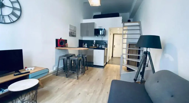 Студия Hyper centre : Appartement Déco Atelier ou Studio Mezzanine