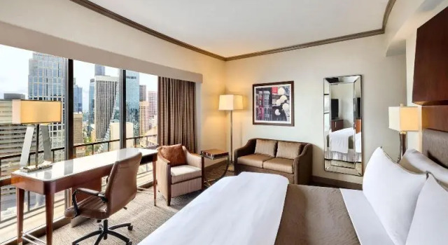 Двухместный номер Deluxe с красивым видом из окна The Westin Seattle