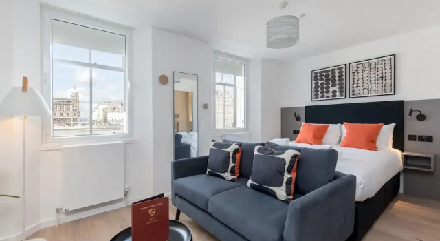 Студия Classic с видом на город Destiny Scotland Market Street Apartments
