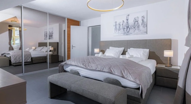 Номер Deluxe VISIMO Apartments Flims with private sauna