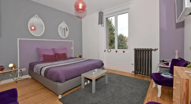 Номер Deluxe Chambres dhotes Les Nuits Pastel