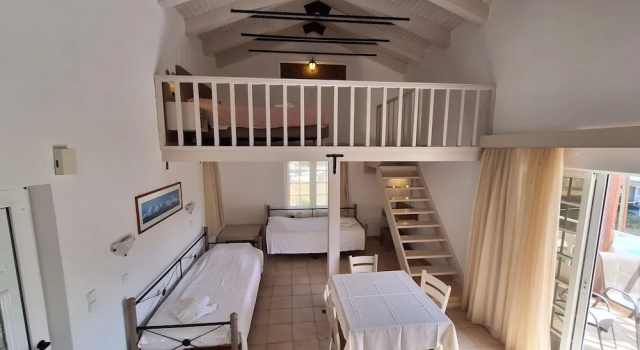 Апартаменты Дуплекс c 1 комнатой с видом на бассейн Perla Beach