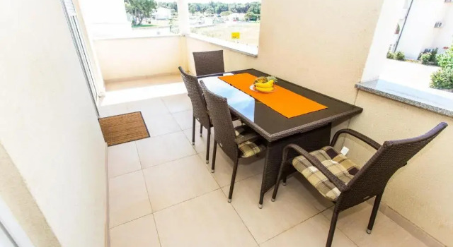 Апартаменты с 2 комнатами с балконом Apartments Vedran