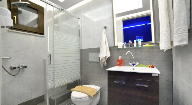 Семейные апартаменты c 1 комнатой с балконом Mythos- Platanias- Hotel -Apts