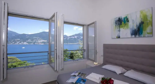Кровать в общем номере (мужской номер) Пентхаус с 6 комнатами Paradiso di Menaggio Penthouse