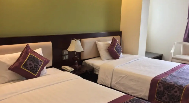 Двухместный номер Deluxe Golden Lotus Halong Hotel