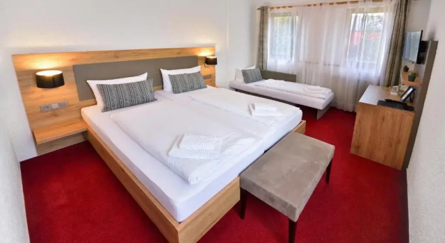 Трёхместный номер Standard Vicos Hotel & Restaurant Asperg
