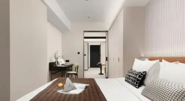 Люкс Standard Suisse Place Serviced Apartment Shanghai Suhe