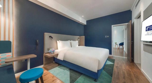 Двухместный люкс Holiday Inn Express Qingdao Chengyang Central by IHG
