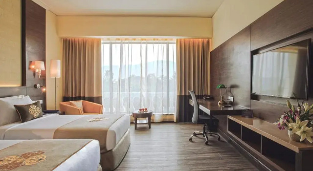 Номер Deluxe с видом на окрестности Radisson Blu Plaza Hotel Mysore