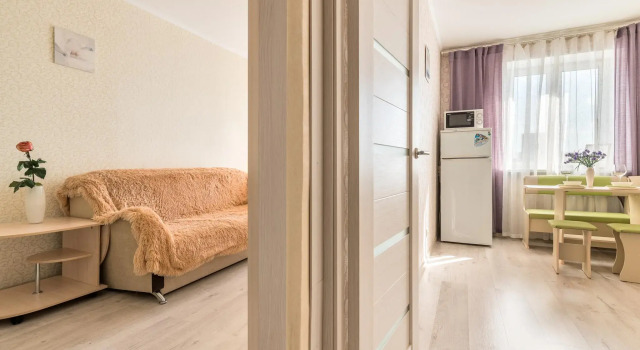 Neva Bed on Shlisselburgsky Avenue 24 bldg. 1, Rezervasyon Daire Nevskiy district Sankt Peterburg, Rybatskoye Metro Station yakınında