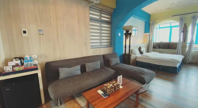 Семейный номер Standard с видом на море 海邊邊民宿 Near Seaside B&B 民宿1092號