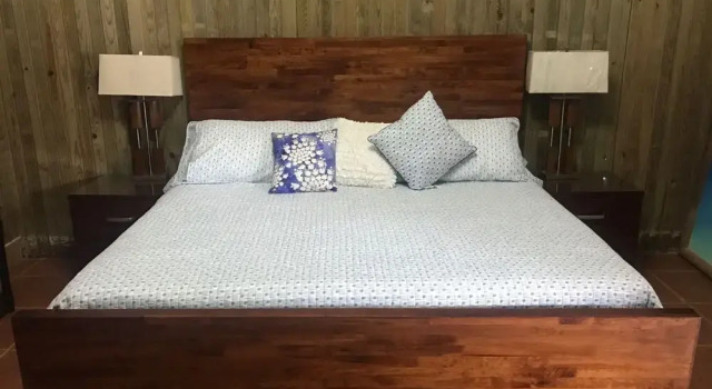 Deluxe Doppel Zimmer mit Blick auf die Bucht Tenamit Maya