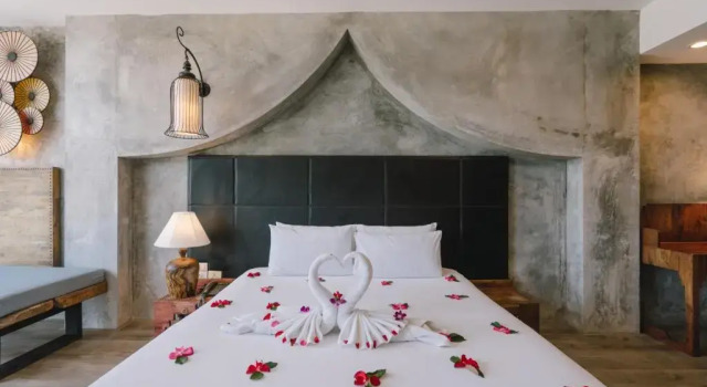 Двухместная студия с ванной Deluxe с видом на море Patong Signature Boutique Hotel