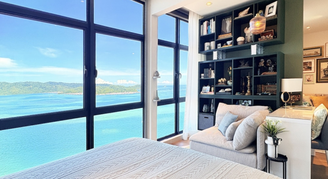 Апартаменты Premium Seaview Bliss Studio By Tropical Elegance