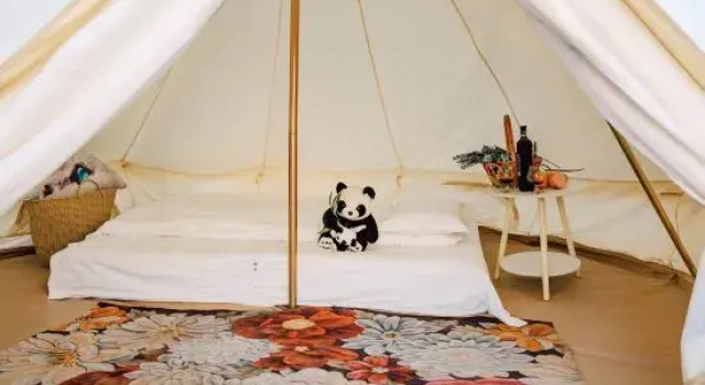 Тент District Desert North Starry Sky Desert Camping Site
