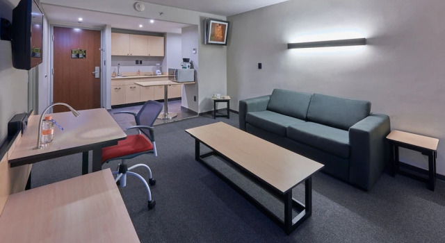 Suite 1 camera da letto City Express by Marriott Cananea