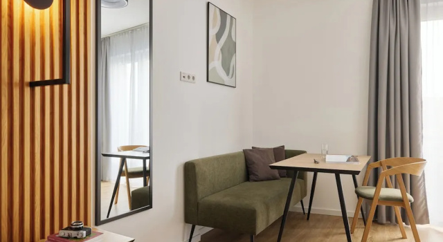 Одноместный номер Standard с балконом Nena Apartments Berlin Adlershof