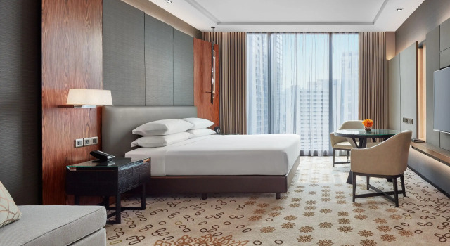 Двухместный номер Deluxe Hyatt Regency Bangkok Sukhumvit
