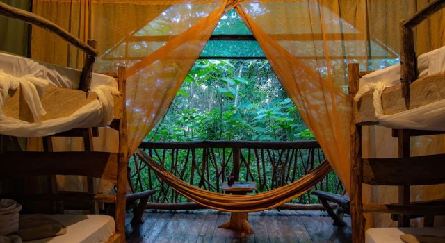 Тент с балконом La Tigra Rainforest Lodge