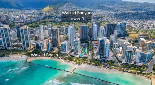 Beautiful 37th Floor Penthouse in Waikiki with Ocean Views, Parking, WiFi - Close to Beach, Rezerwuj Hotel Waikiki Honolulu