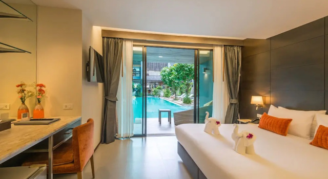 Номер Deluxe с балконом Aree Tara Ao Nang Krabi