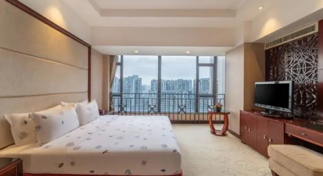 Двухместный люкс с 2 комнатами с красивым видом из окна Xiyuan Hotel