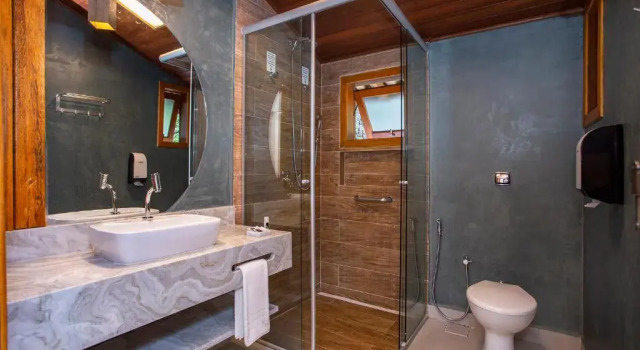 Двухместный номер Standard с балконом Hotel Praia do Portinho