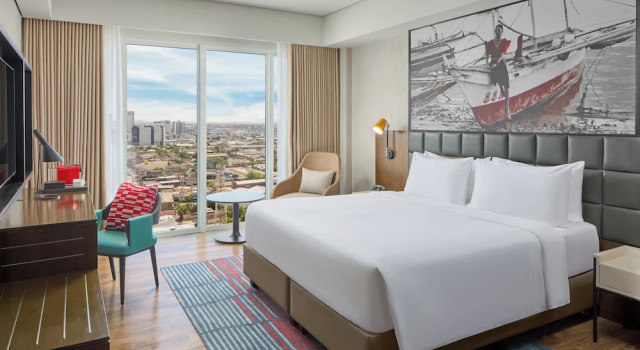 O podwyższonym standardzie pokój Radisson RED Cebu Mandaue