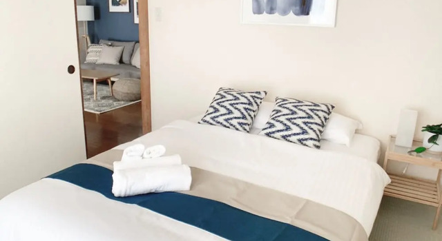 Апартаменты с 2 комнатами с балконом OUCHI HOTEL Hijiyama