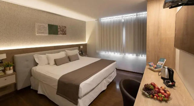 Двухместный люкс Premier Master Tryp by Wyndham Varginha Cafe Royal