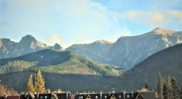 Апартаменты Apartament z widokiem na Giewont- Split AC, Private Terrace, Private Parking