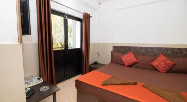 Двухместный номер Deluxe Goroomgo Travellers Inn Goa