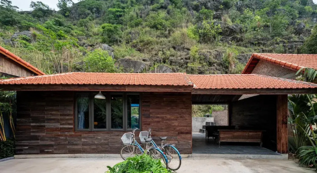 Вилла Deluxe c 1 комнатой с красивым видом из окна Trang An Garden Resort
