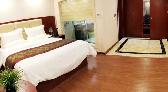 Двухместный номер Standard GreenTree Inn GuangDong Jieyang Konggang District Wangjiang North Road Business Hotel