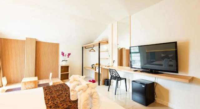 Двухместный люкс с видом на город The Golden Ville Boutique Hotel and Spa